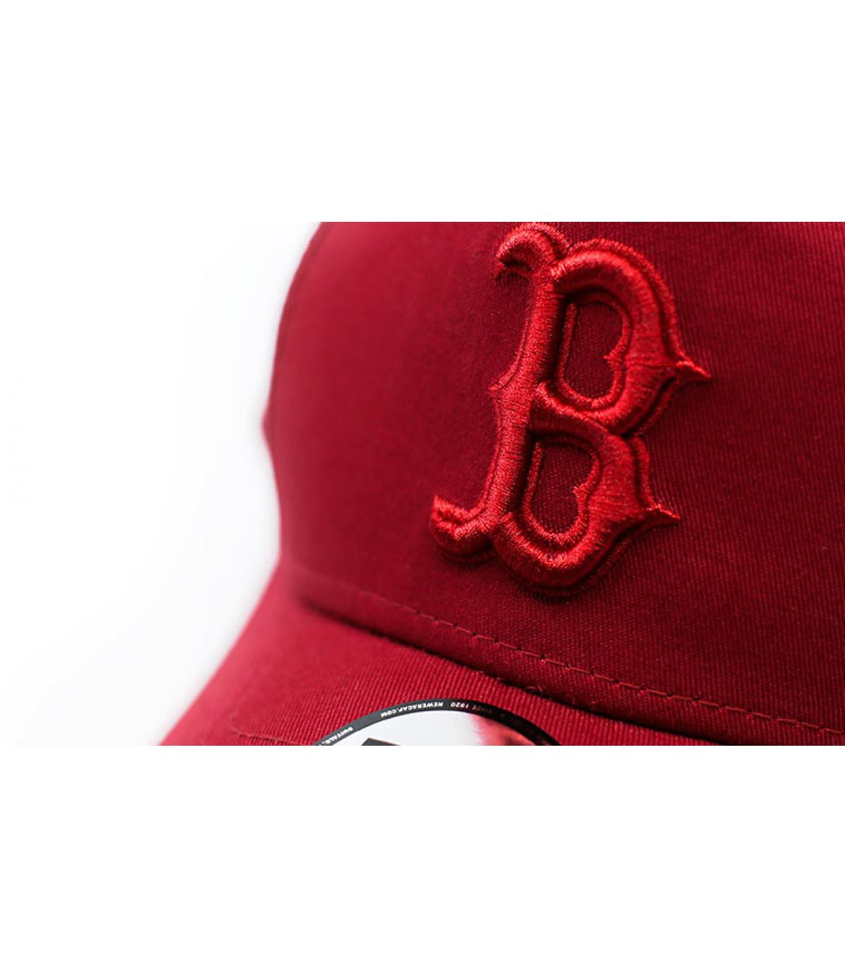 casquette B bordeaux casquette B bordeaux